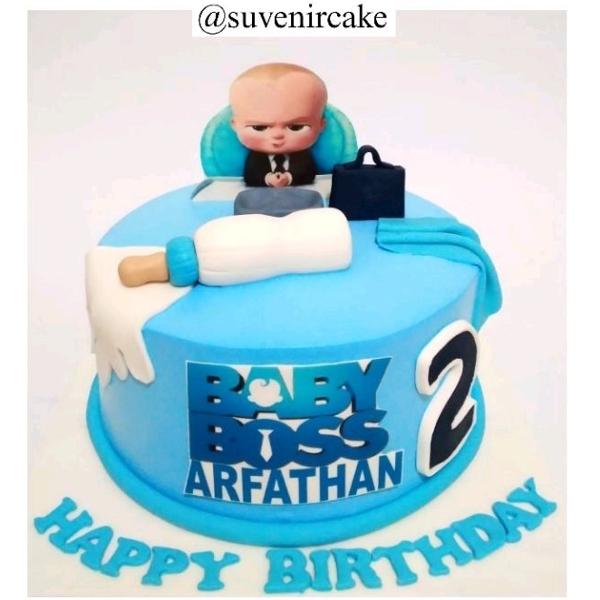 Cake baby boss/baby boss cake/kue ulang tahun baby boss/kue ultah baby boss/baby boss/cake