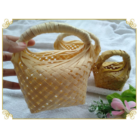 BEST PRODUCTkerajinan bambu keranjang bambu anyaman bambu anyaman rotan tas bambu tas souvenir tas a