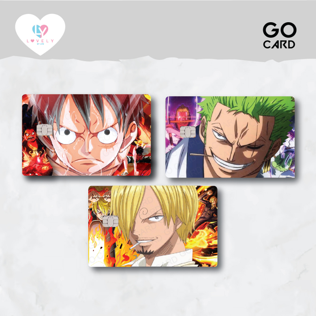 

Sticker Kartu ATM One Piece Hologram Emoney Flazz Sticker