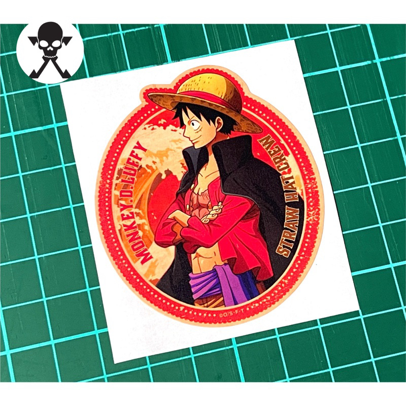 

Stiker One Piece Luffy Vintage