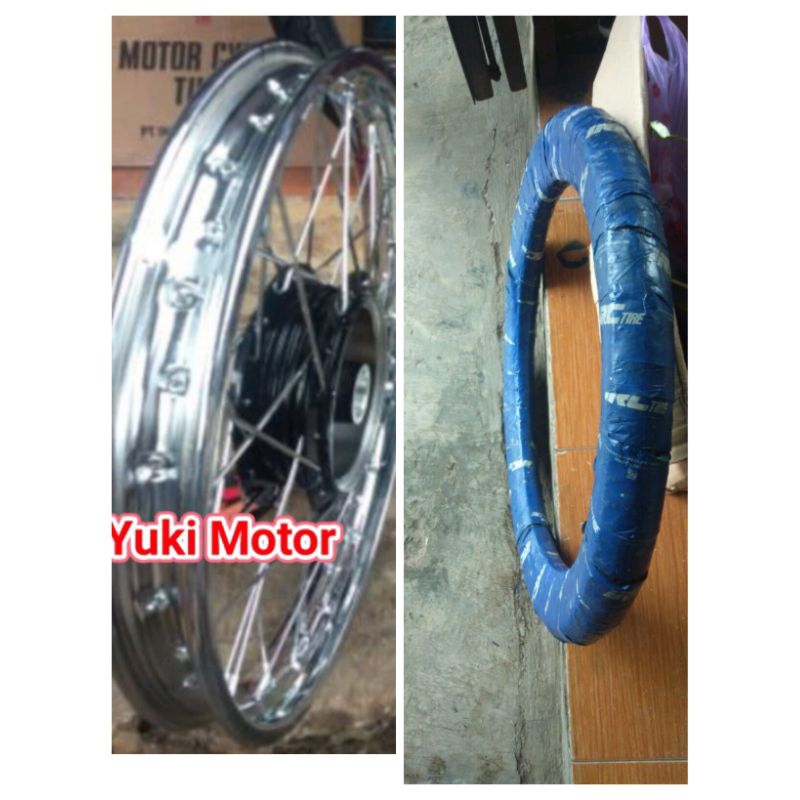 velg belakang rx king besi DID ring 18x160 plus ban