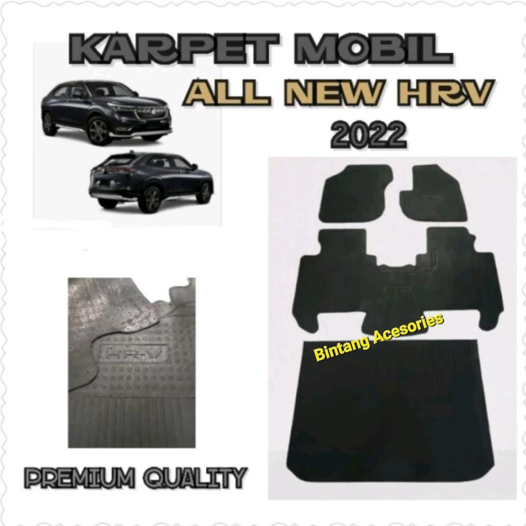 Karpet Mobil Honda HRV 2022 2023 Full Set Karpet Khusus Mobil HRV 2022 2023