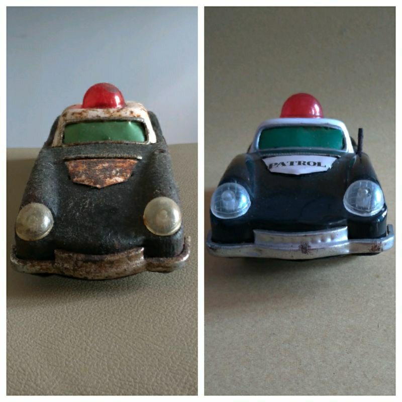 Tintoys Mobil Patroli Polisi