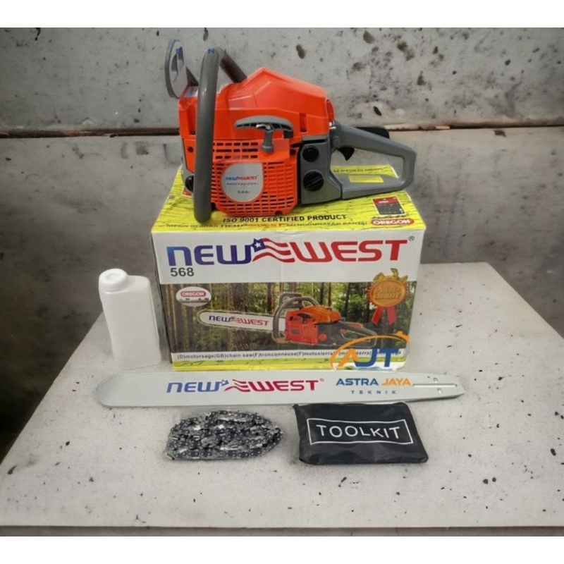 CHAINSAW NEW WEST 568 BAR BAJA 22"