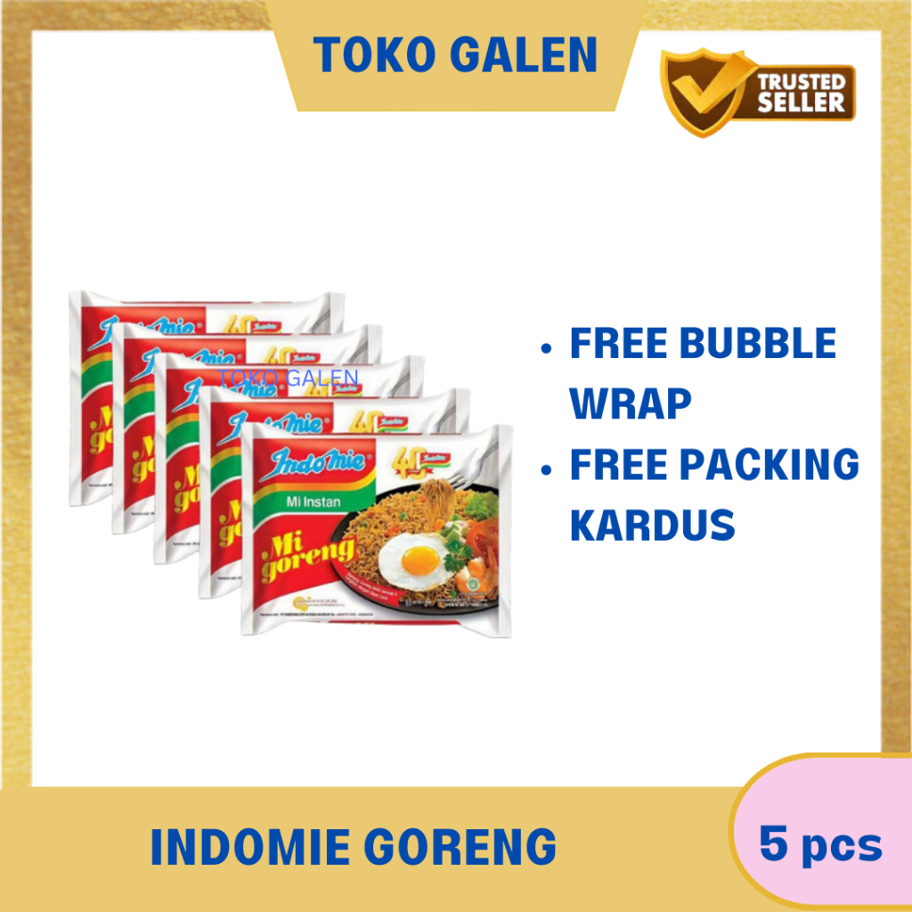 

INDOMIE/MIE SEDAAP GORENG/KUAH (5 PCS)