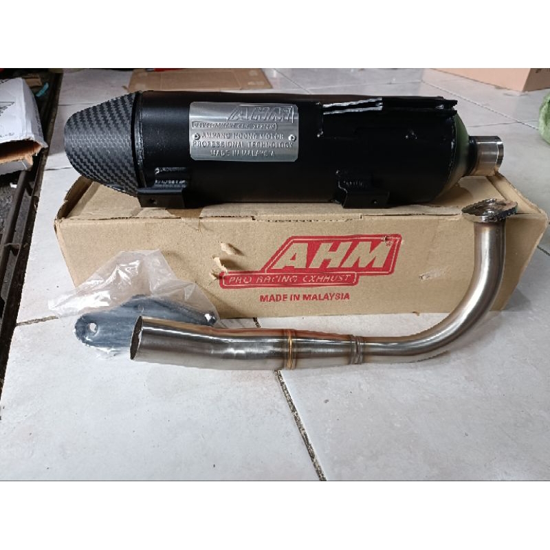 Knalpot AHM Mio j Mio GT soul gt 115 Fino fi 115 model standar racing