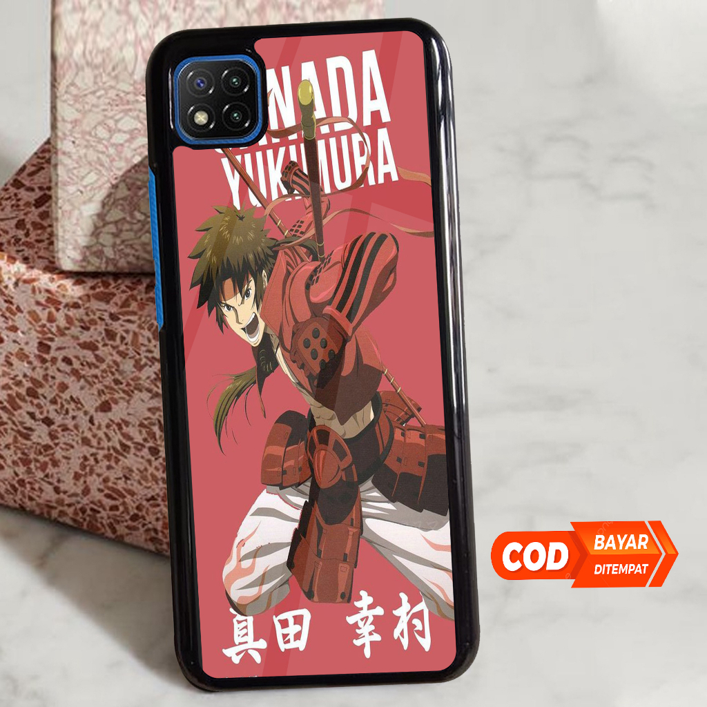 SOFTCASE REDMI 9C ANIME  SOFTGLAS KILAU GLOSSY Fashion Casing hardcase kesing cover pelindung Handph
