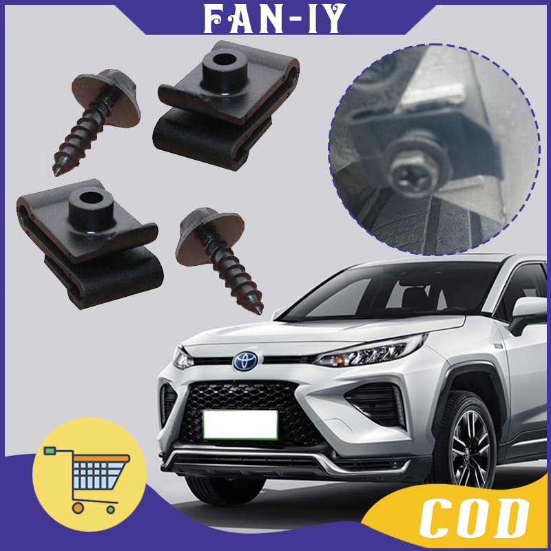 YALIN 5Pcs Baut Fender Mobil / 5Pcs Klip Bumper / Klip Spakbor Toyota / Klip Lapisan Fender