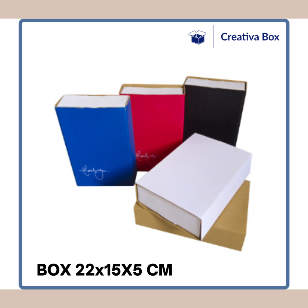 

Slide Box 22x15x5 cm Kardus/polos/Box/Karton/hampers/hijab