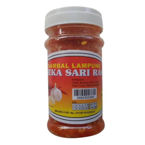 

Sambal Bawang Aneka Sari Rasa Asli Lampung Kemasan Botol Kecil 200g