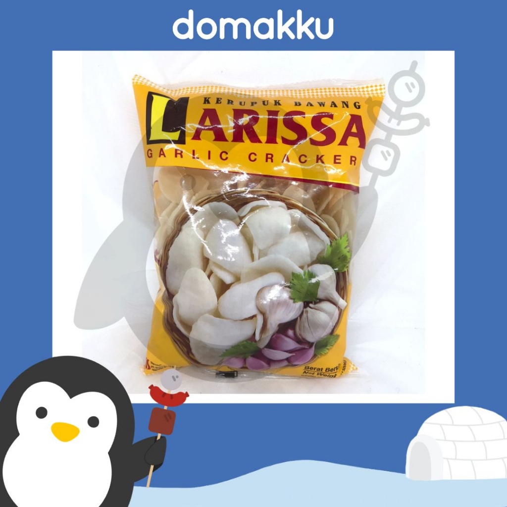 

Larissa Kerupuk Bawang (Garlic Crackers) 250gr, halal