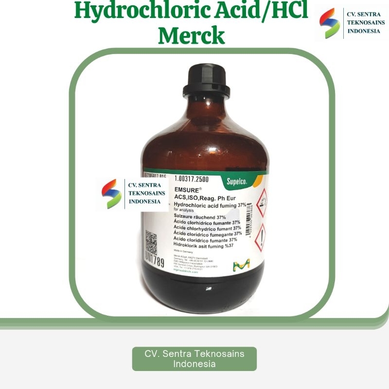 HCl fuming 37% Pro analisa 50 ml