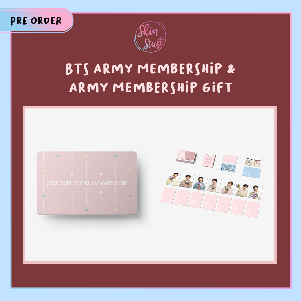 BTS - ARMY MEMBERSHIP & MEMBERSHIP GIFT [baca deskripsi]