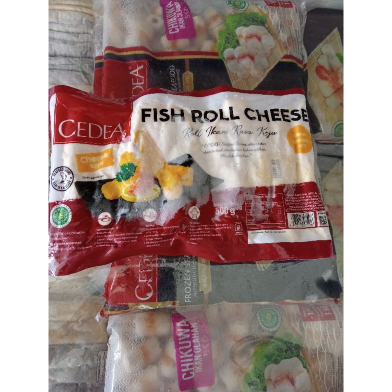 

Cedes Fish Roll Cheese 500g HALAL
