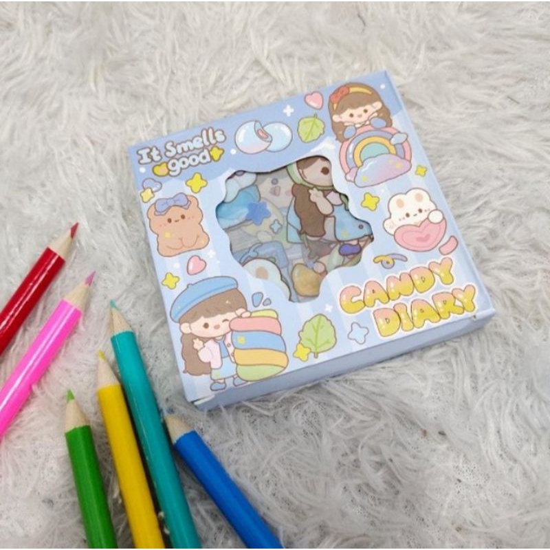 

Stiker momo mini mainan anak