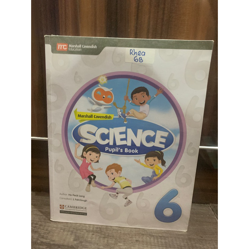 Science pupils book 6 Marshall Cavendish