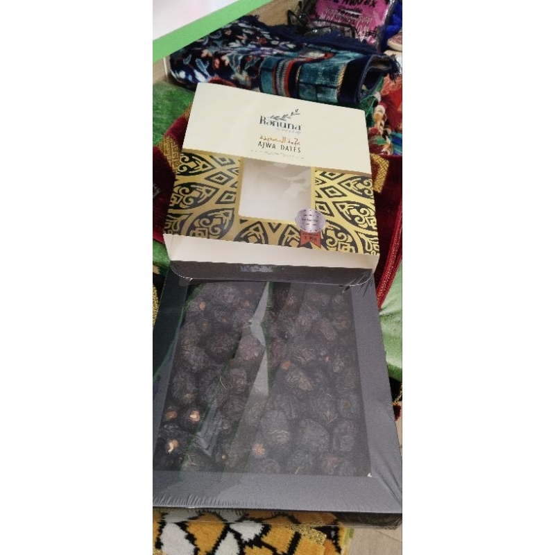 

kurma ajwa premium jumbo/kurma ajwa organik ranuna 1kg