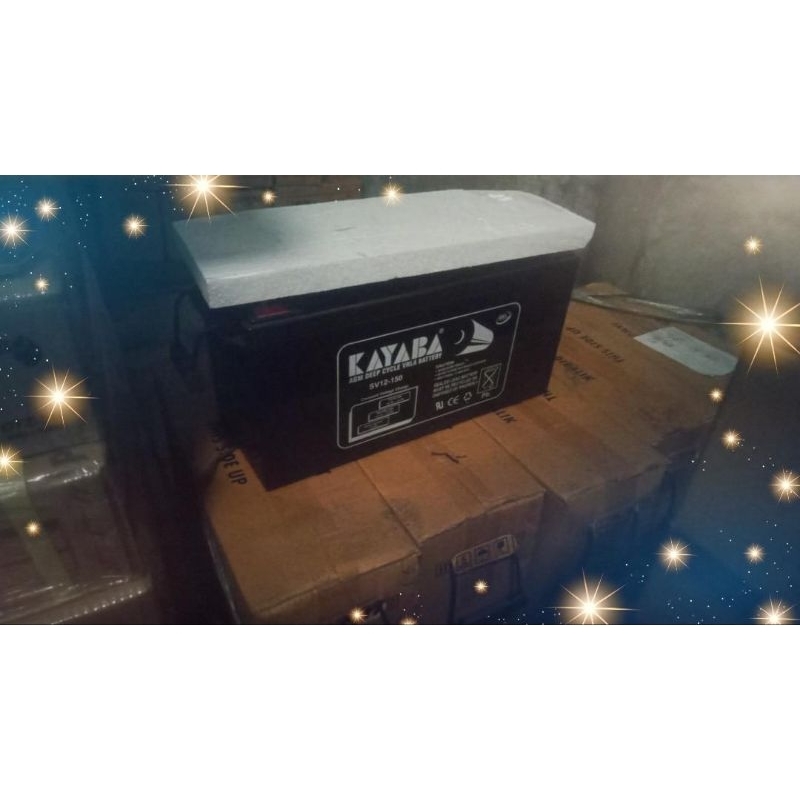 Accu Vrla Kayaba 12v 150ah kering SV12-150
