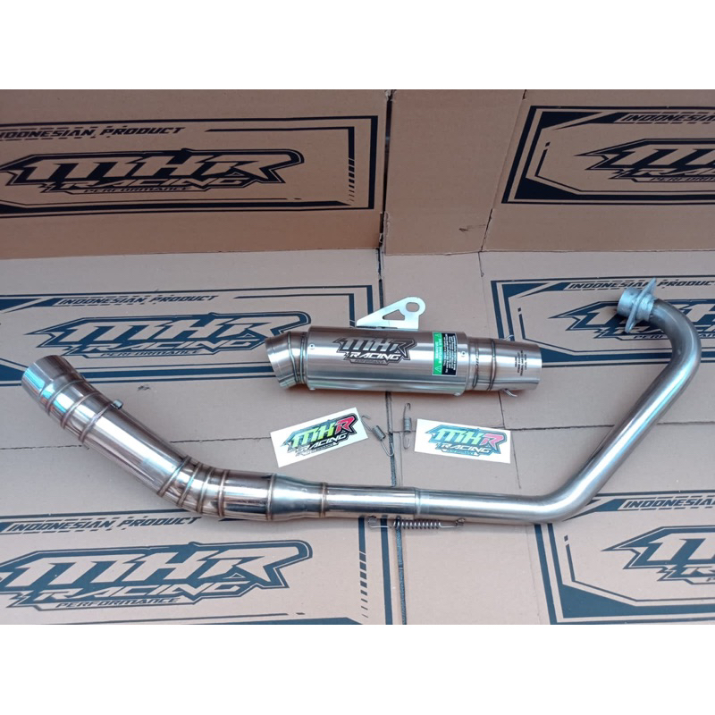 Knalpot MHR RACING FU SONIC R15 CBR CB MX VIXION BYSON DLL