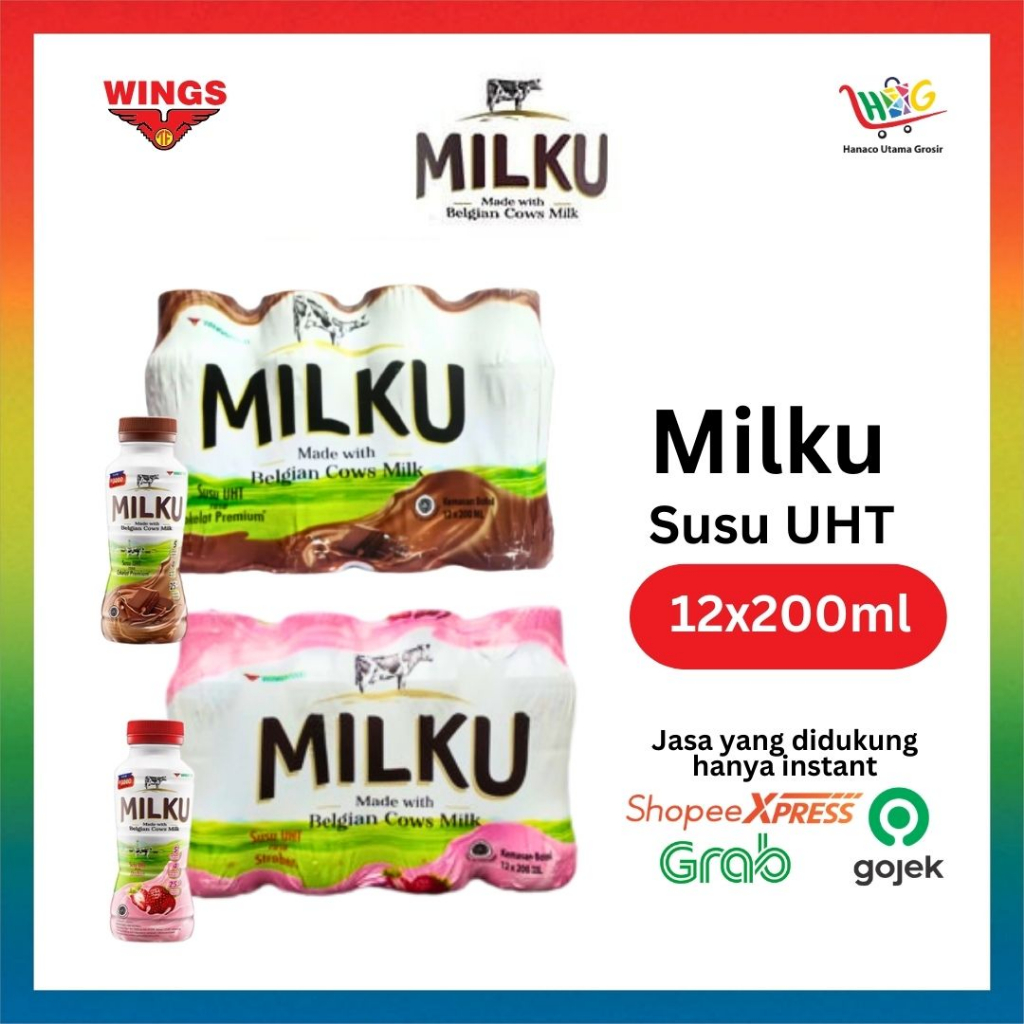 

Milku Susu 12 x 200 ml [ 1 BOX/DUS/PAK ]