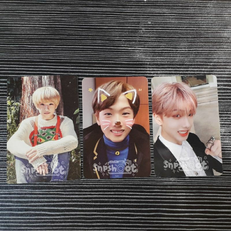 nct dream jisung season's greetings 2017 sg17 mfal we boom photocard pc