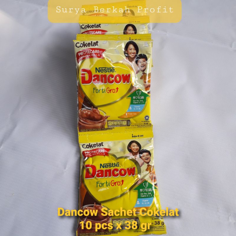 

Dancow Fortigro Coklat Sachet 1 Renteng