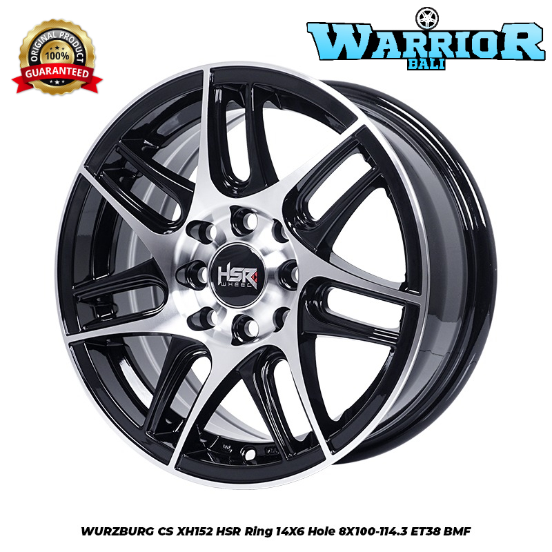 Velg Mobil Ring 14 Untuk Avanza Xenia Calya HSR WURZBURG R14