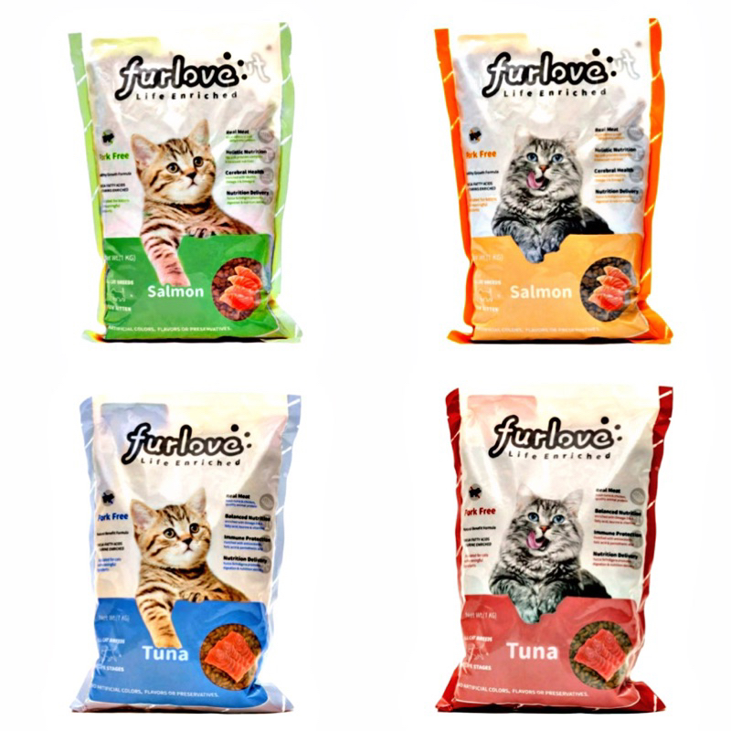 FURLOVE 1KG Makanan Kucing FURLOVE 1Kg Makanan Kucing Ekonomis FURLOVE 1KG Adult Kitten sugar glider bang joey petshop