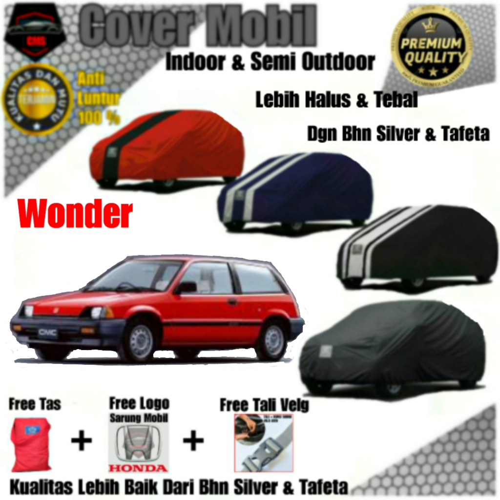 Cover Body Mobil Civic Wonder/ Sarung Mobil Civic Wonder/ Cover Mobil Civic Wonder/ Civic Wonder/ Sesuai Ukuran