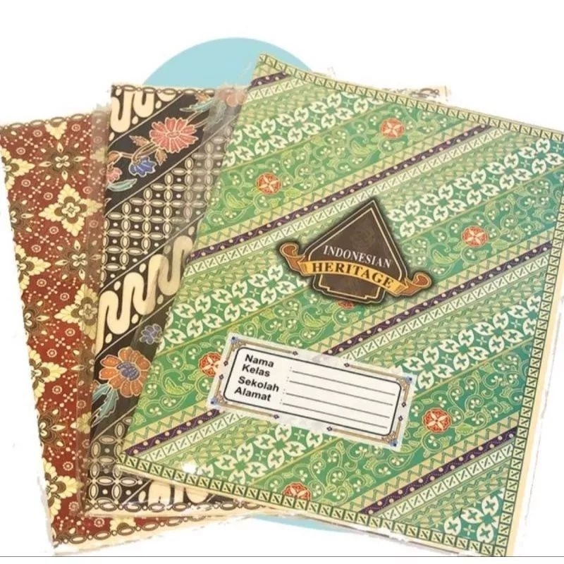 

(PAK) SAMPUL BUKU BATIK BOXY 20S