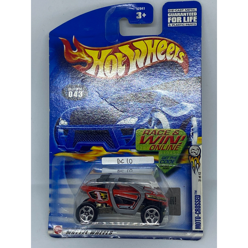 HOT WHEELS MOTO CROSSED #HOTWHEELS #DIECASTVINTAGE #BLUECARD