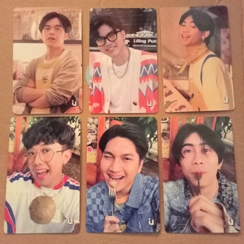 UN1TY - Ya Udah PC Photocard set (fenly, fiki, gilang)