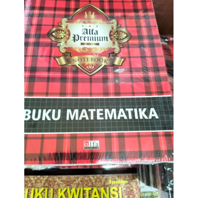 

Buku Tulis Matematika Petak isi 100 lembar