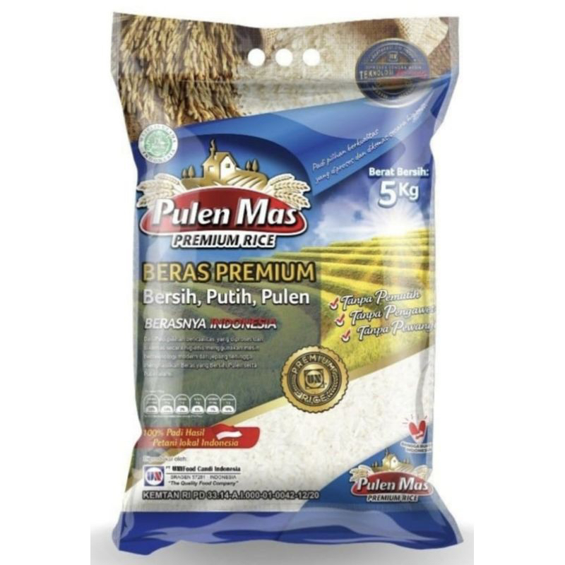 

Beras Pulen Mas 5kg