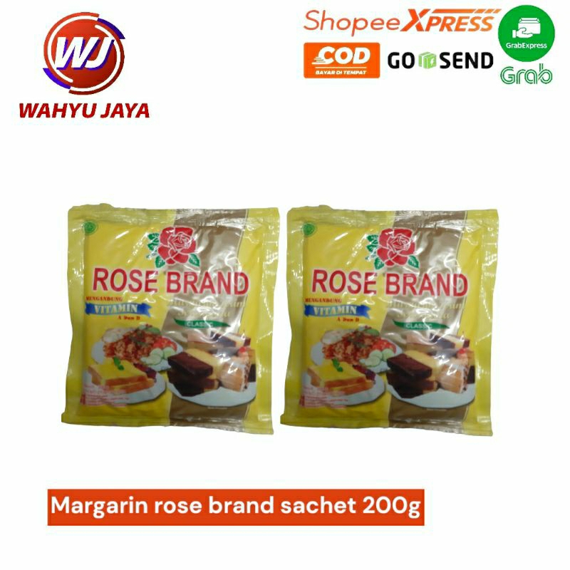 

margarin rose brand sachet 200g