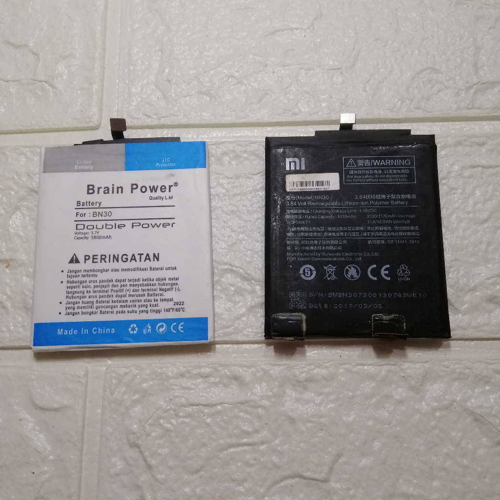 Baterai Xiaomi Redmi 4A - BN30 Battery Batre Copotan