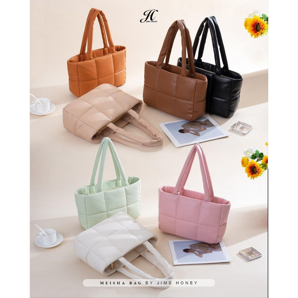 MEISHA TOTE BAG JIMS HONEY