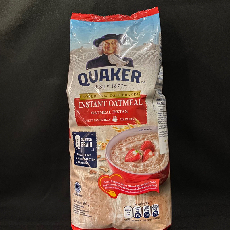 

(NEW) Quaker Instant Oatmeal 800 gr