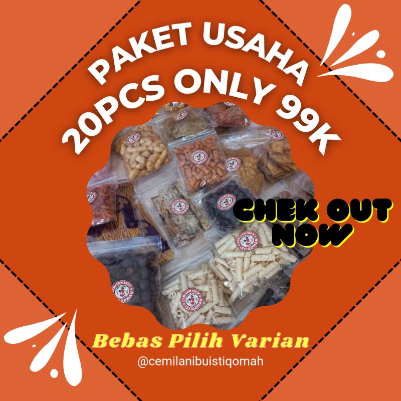 

CII - PAKET USAHA 20PCS ONLY 99K