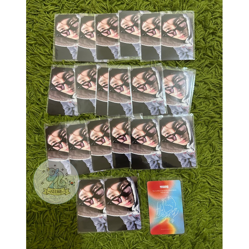 [READY STOCK] (baca deskripsi) Yesung Floral Sense POB Bene Photocard Withmuu