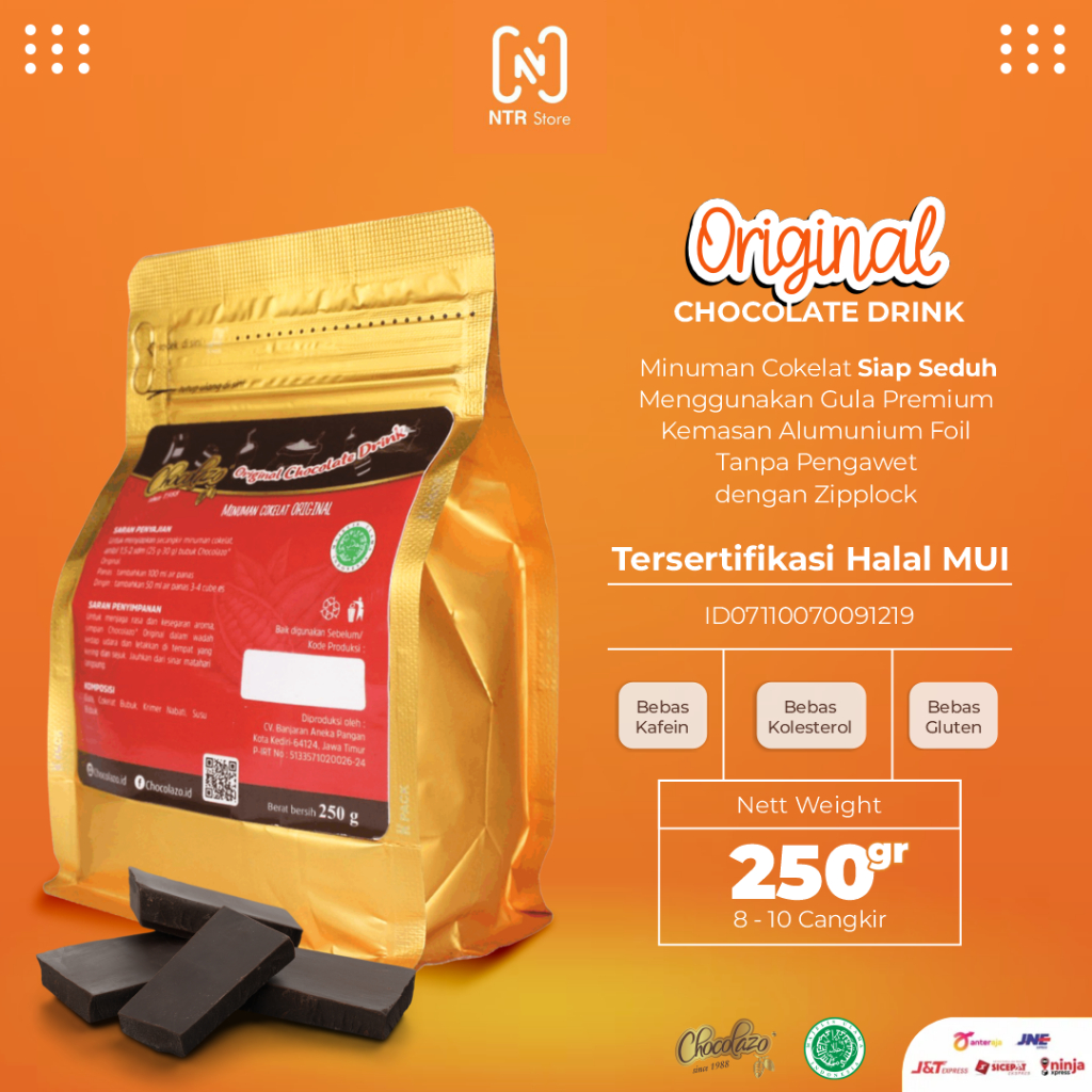 

Minuman Dark Coklat Bubuk Premium Original Hot Dark Coklat 250g - Praktis Tinggal Seduh