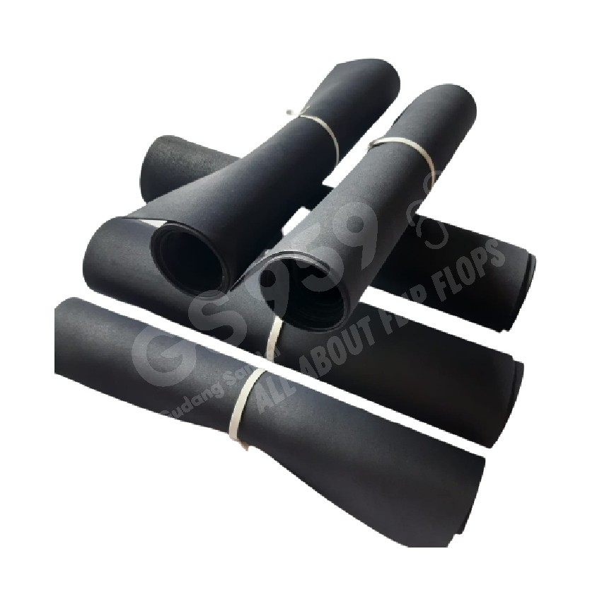 ( LIMBAH ) SPON ATI / SPON EVA / BUSA ATI LEMBARAN WARNA NAVY TEBAL 1,5 MM