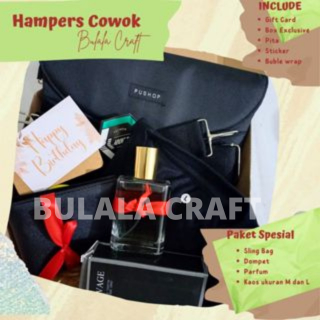 

Paket Spesial Hampers Casual Cowok / Hampers Gift / Kado Ulang Tahun / Hampers Outfit Cowok Casual