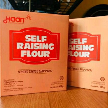 

Tepung Terigu Siap Pakai Halal 400gr - Self Raising Flour Haan