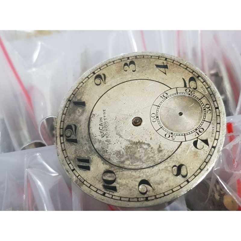 VULCAIN CHRONOMETRE MADE IN SWISS SPARE PARTS|ONDERDIL MESIN VINTAGE ALL ITEM READY FOR JAM PUTAR