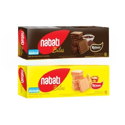 

[163 Gram] Richeese Nabati Bites Wafer Chocolate / Cheese 163 gr