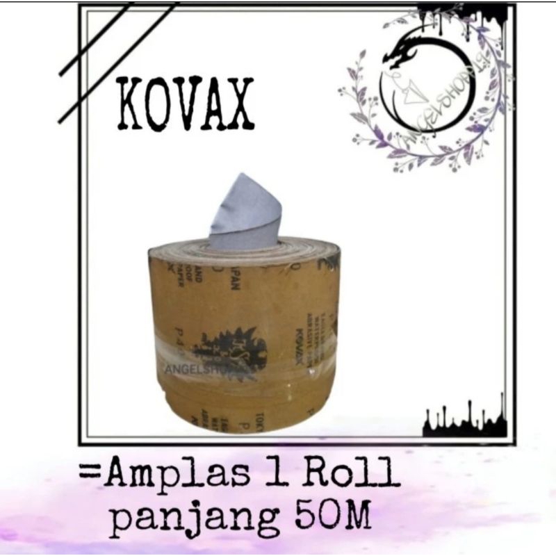 Amplas Roll KOVAX NO 400 Kertas