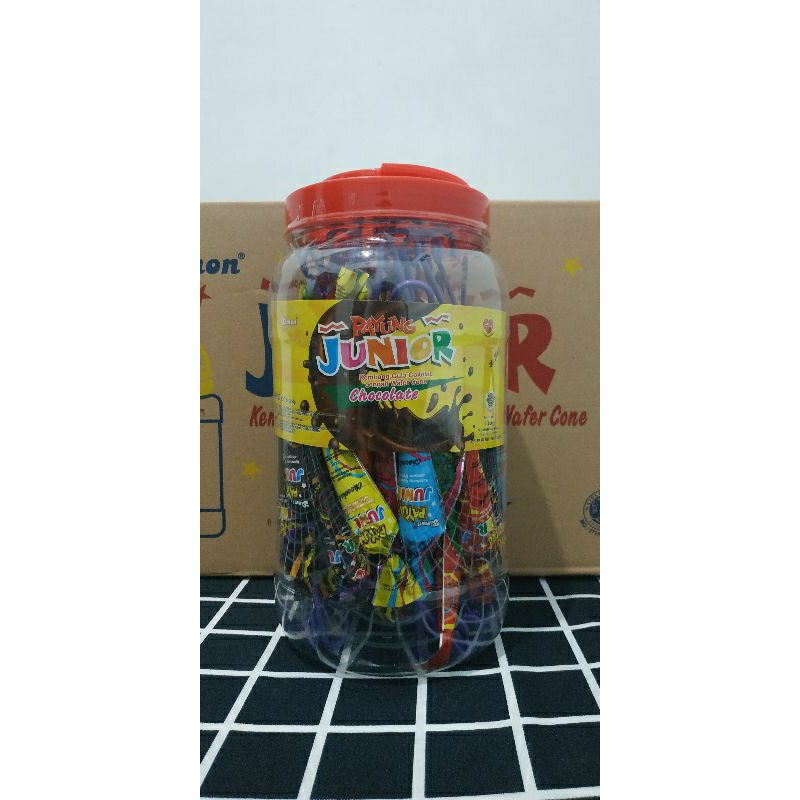 

Coklat Payung Junior isi 60 & 40 pcs | permen chocolate wafer umbrella