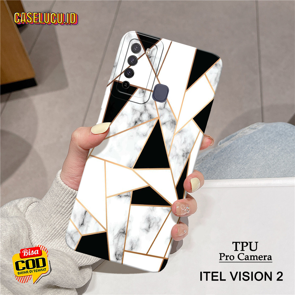 Softcase Hp Itel Vision 2 Terbaru - Fashion Case Aesthetic - Case Itel Vision 2  - Casing Hp Itel Vi