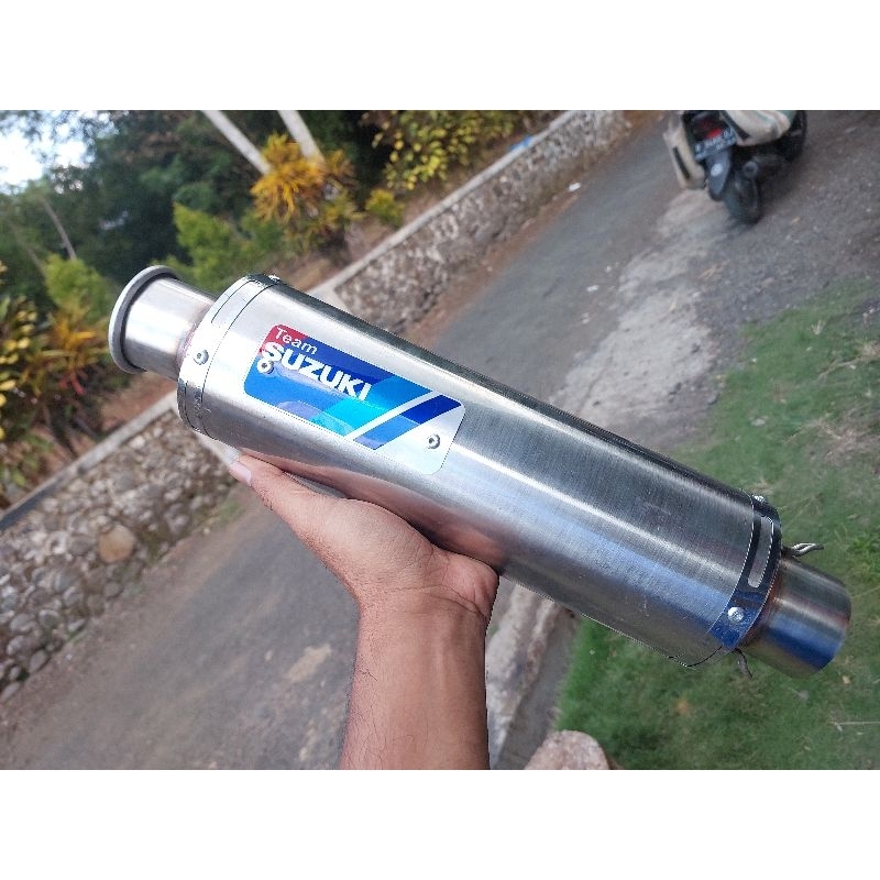 SiLincer knalpot inlet 50 team suzuki knalpot fu dll